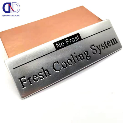 Custom Metal Logo Sticker zur effektiven Markierung Ihrer Produkte