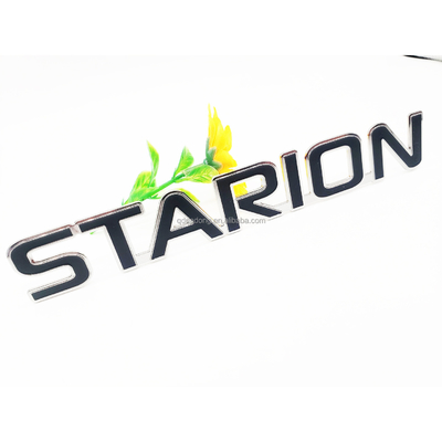 OEM angepasste Elektroformed Nickel Embossed Metal Logo Produktion Verpackung Druck