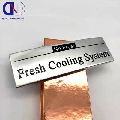 Custom Metal Logo Sticker zur effektiven Markierung Ihrer Produkte