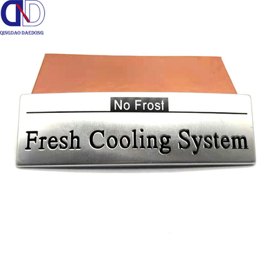 Custom Metal Logo Sticker zur effektiven Markierung Ihrer Produkte