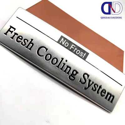 Custom Metal Logo Sticker zur effektiven Markierung Ihrer Produkte
