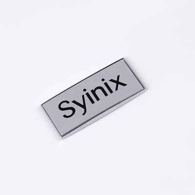 Hochglänzende Metalletiketten Personalisierung mit umweltfreundlichem Aluminiummetall