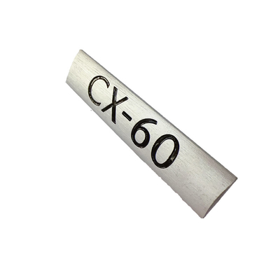 Individuelles Metalllogo mit Handgelenk für individuell geformte Aluminiumprodukte