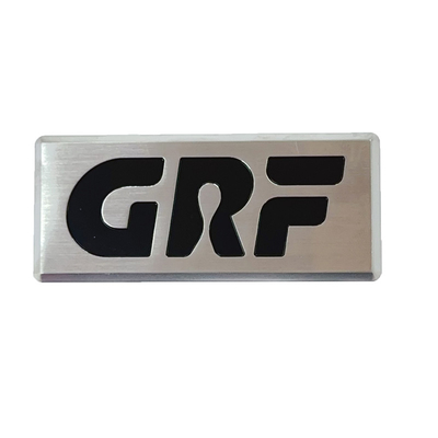 High-End-Logo Professionelle Herstellung von kundenspezifischen Metallzeichen
