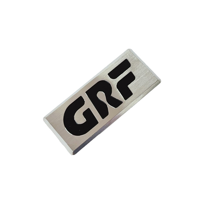 High-End-Logo Professionelle Herstellung von kundenspezifischen Metallzeichen