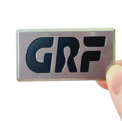 High-End-Logo Professionelle Herstellung von kundenspezifischen Metallzeichen
