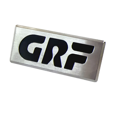 High-End-Logo Professionelle Herstellung von kundenspezifischen Metallzeichen