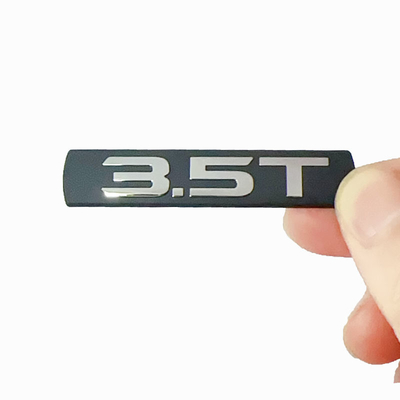 Individuelle Produktion von Endmetall-Logos für elektrische Nickel-Schilder für die Automobilindustrie