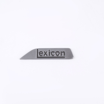 Nickel-Silber-Metall-Logo angepasst durch QC-garantierte Elektroformung