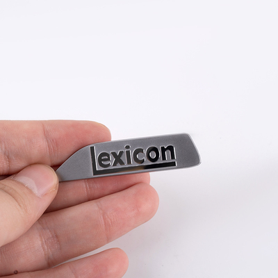 Nickel-Silber-Metall-Logo angepasst durch QC-garantierte Elektroformung