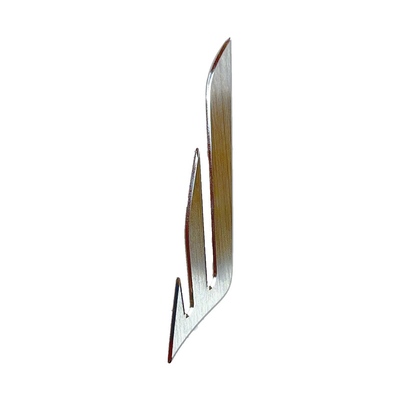 Aluminium-Metall-Custom-Logo für benutzerdefinierte Nickel-Elektroform-Metallzeichen