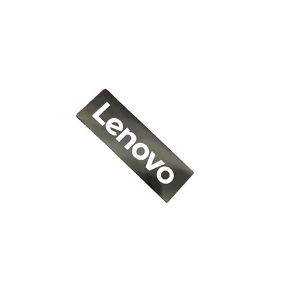 Anpassungslogo Akzeptiert PET-Klebesticker für Computerherstellung OEM-Design