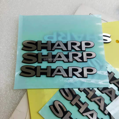 Umweltfreundlich und OEM Installation Elektroformed Nickel Metal Logo Professional